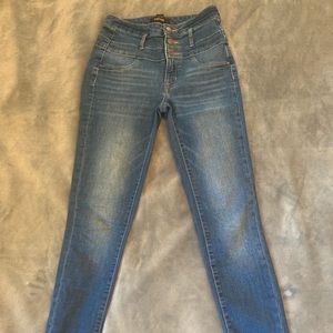 Blue High Waisted Jeans